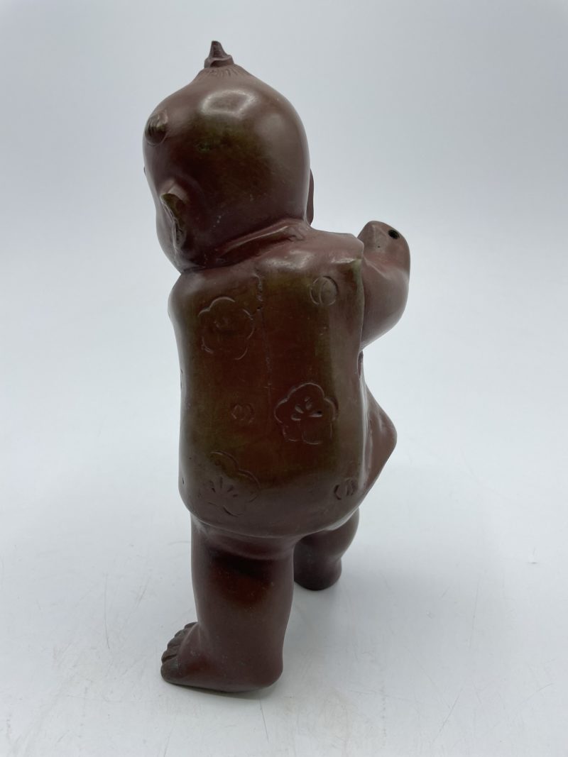 Statuette en bronze enfant chinois – Image 8