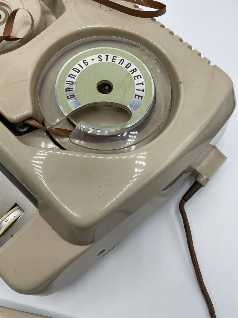 Stenorette Grundig ancienne machine à dicter vintage – Image 3