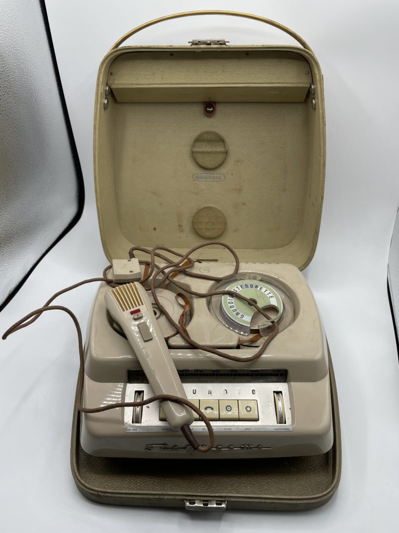Stenorette Grundig ancienne machine à dicter vintage – Image 4