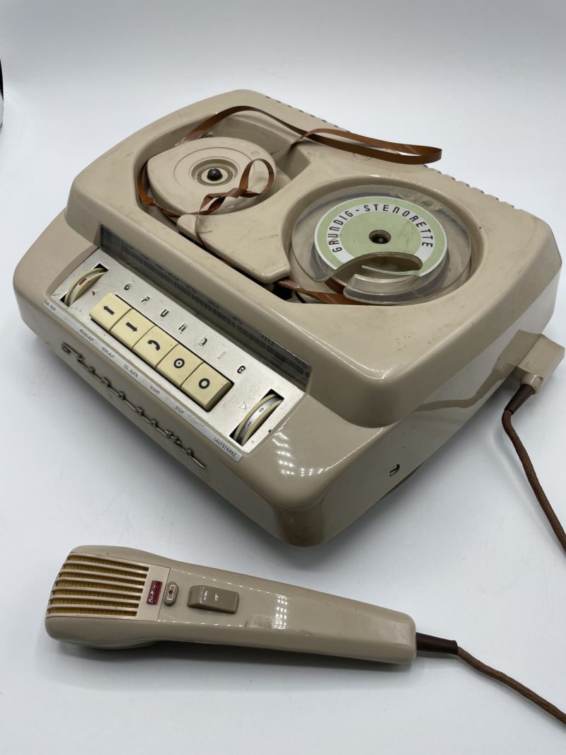 Stenorette Grundig ancienne machine à dicter vintage – Image 6