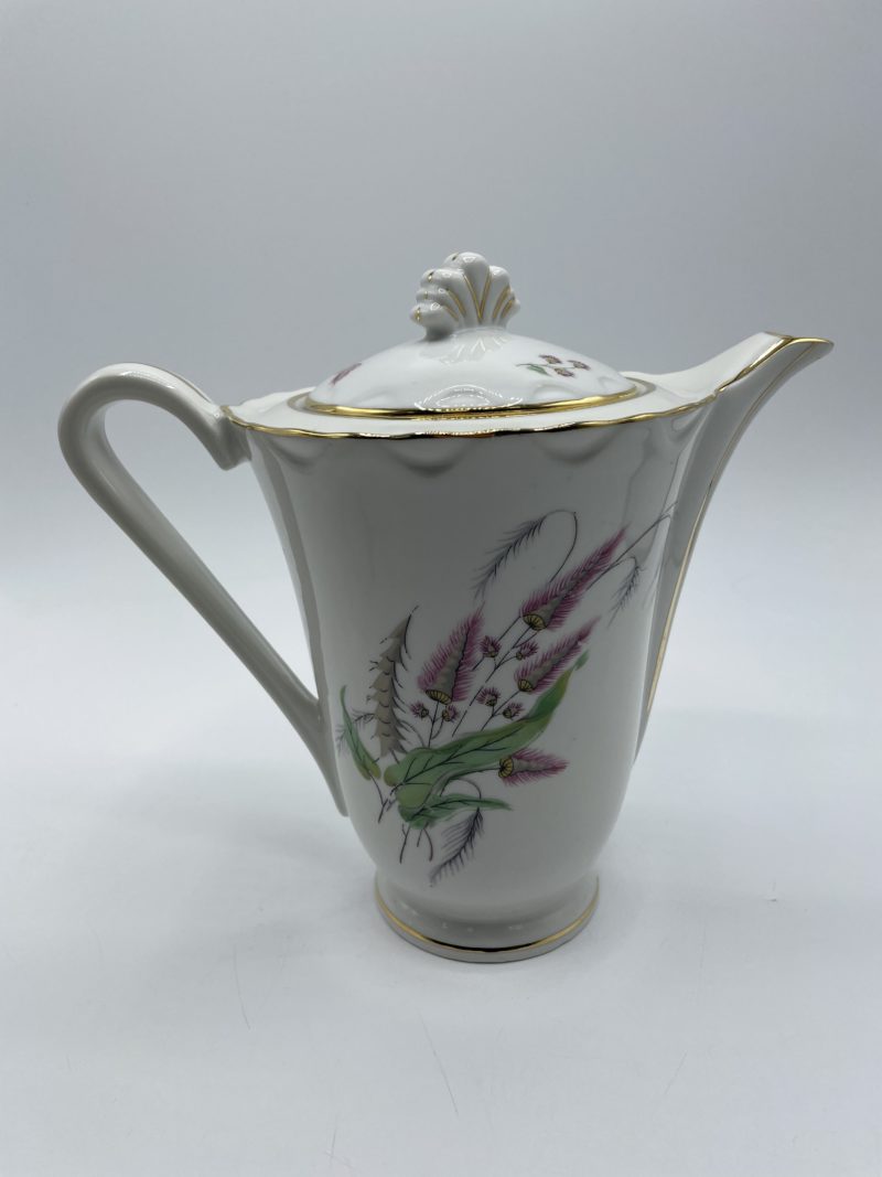 Duo théière et sucrier M & S pâte de Limoges fabriqués en Berry – Image 3