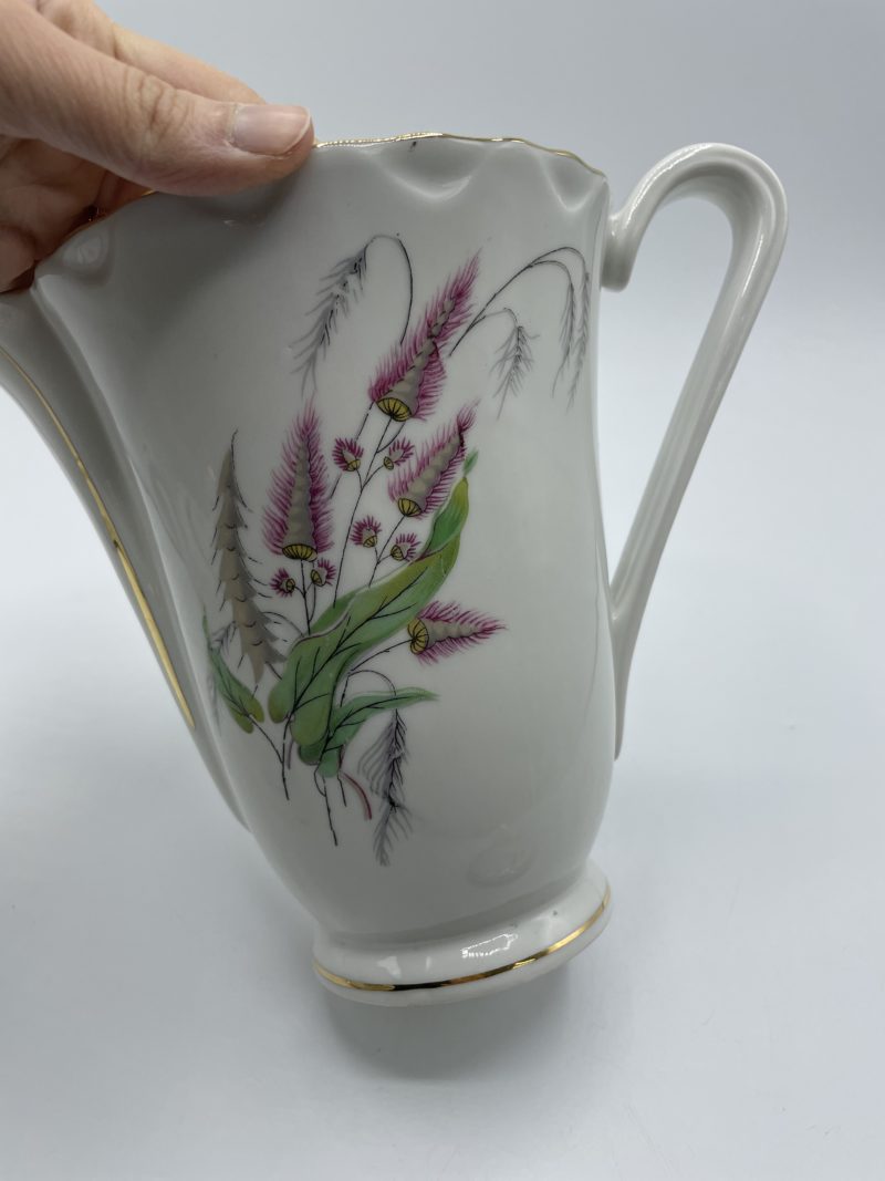 Duo théière et sucrier M & S pâte de Limoges fabriqués en Berry – Image 15