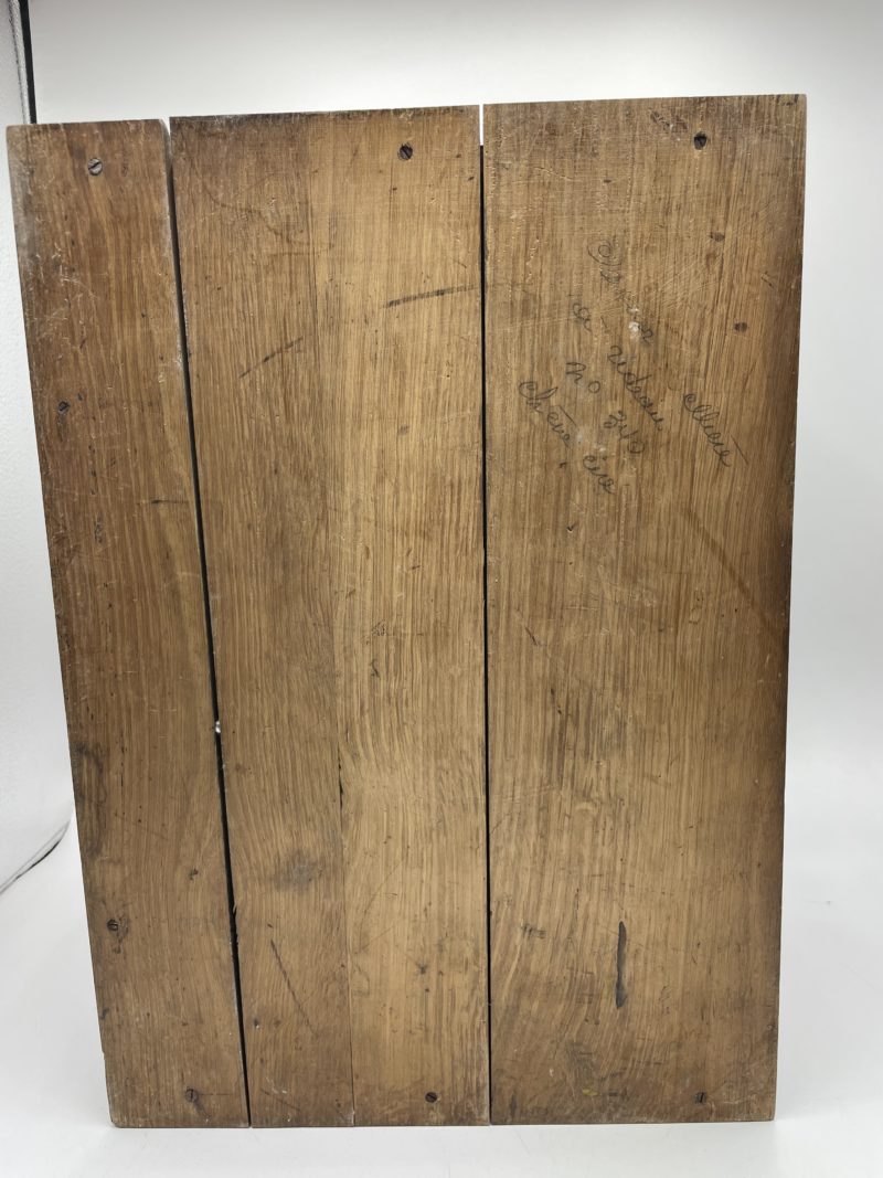 Ancien petit trieur classeur en bois à rideau – Image 8