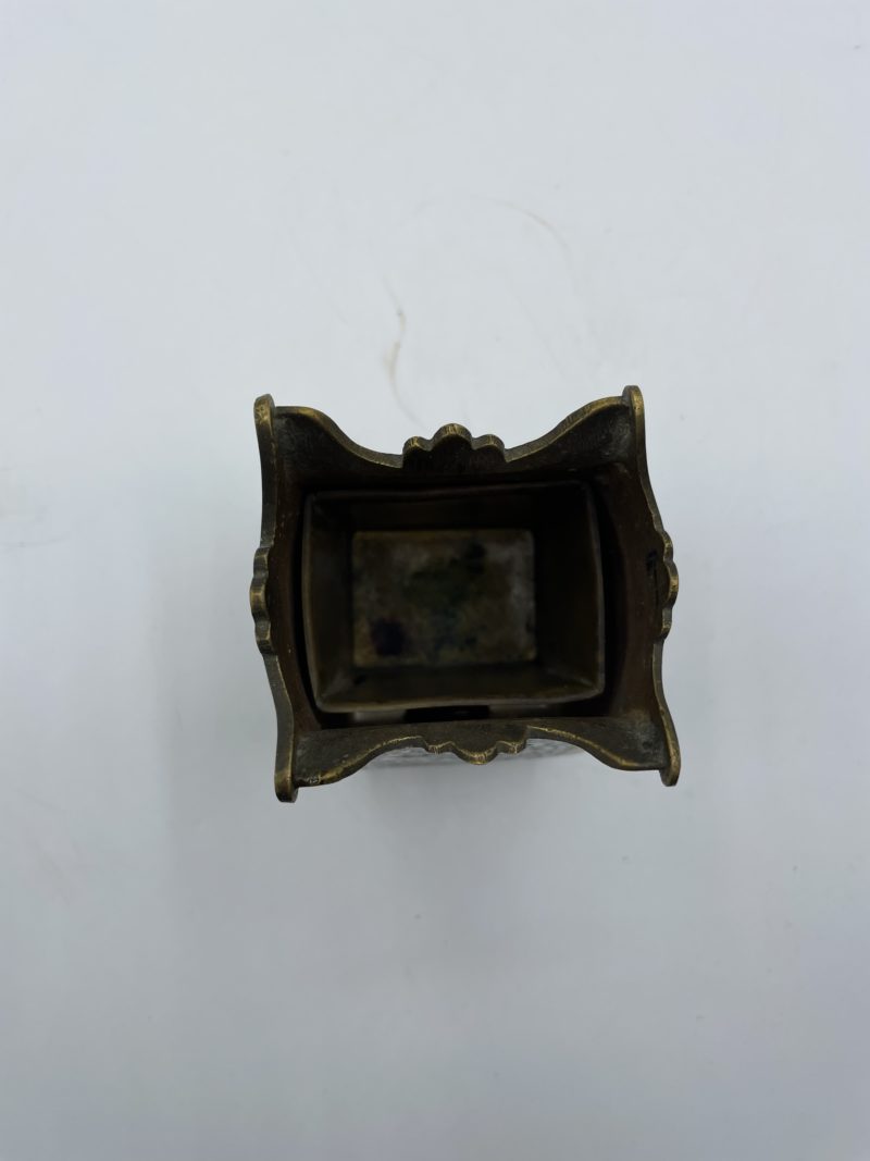 Petit vase vintage cloisonné en laiton – Image 8