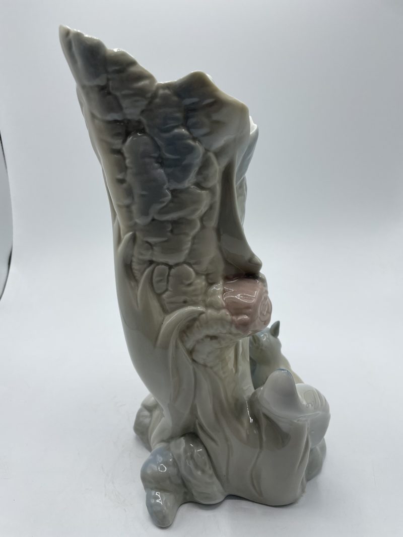 Vase en porcelaine écureuils Miguel Requena – Image 3