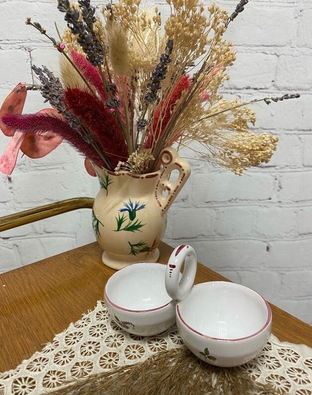 Bols apéritif faïence de Moustier