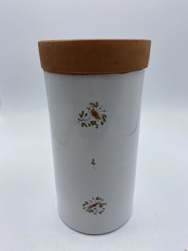 Brique à vin terre cuite et faïence Moustiers – Image 6