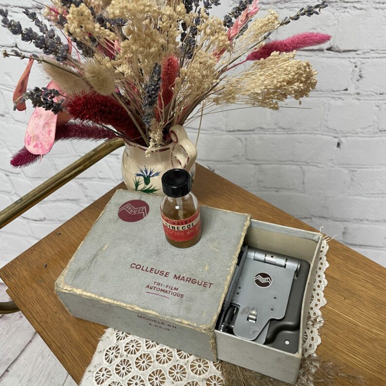 Colleuse Marguet vintage pour film 8 9,5 et 16 mm