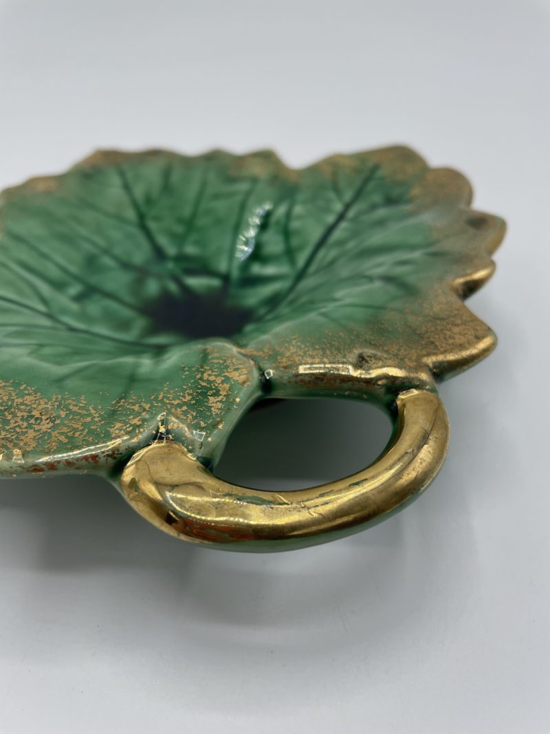 Vide poche ou coupelle feuille de vigne Sarreguemines – Image 4