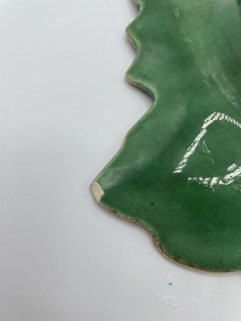 Vide poche ou coupelle feuille de vigne Sarreguemines – Image 2