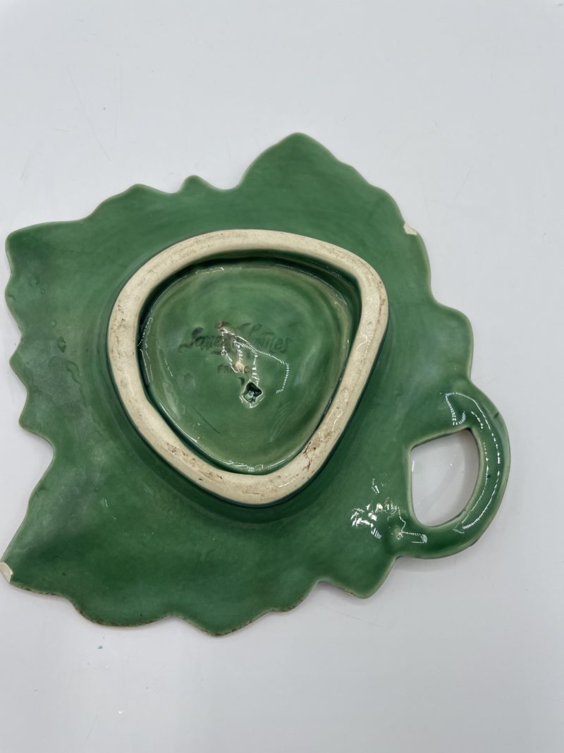 Vide poche ou coupelle feuille de vigne Sarreguemines – Image 5