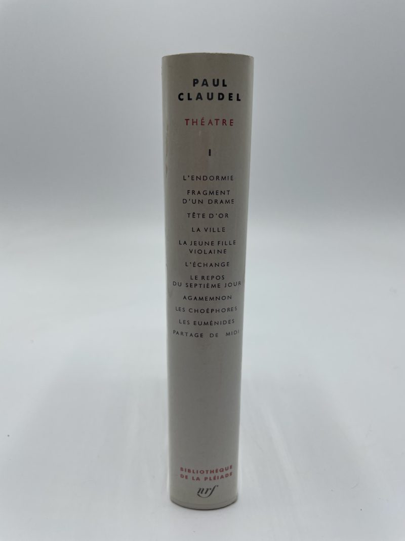 Paul Claudel – Théâtre Tome 1 – 1964 – Bibliothèque de la Pléiade – Image 5