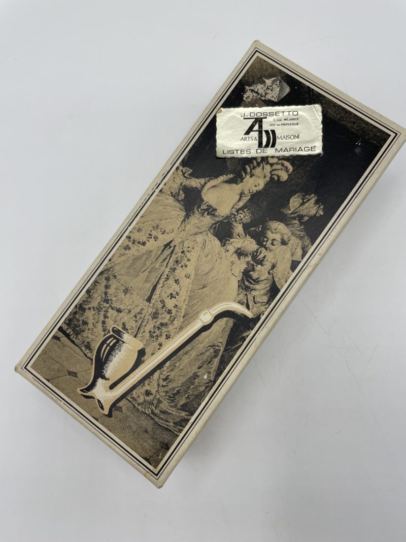 Pipe cognac vintage cristal de bohème – Image 4