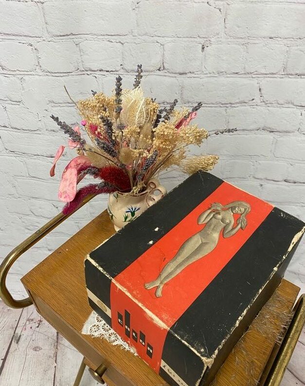 Ancien vibromasseur Calor vintage vert d'eau