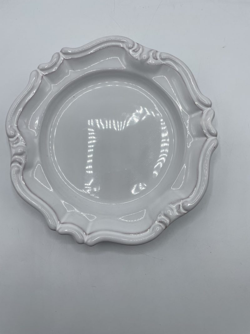 Petite assiette dessert faïence Moustiers Lallier – Image 3