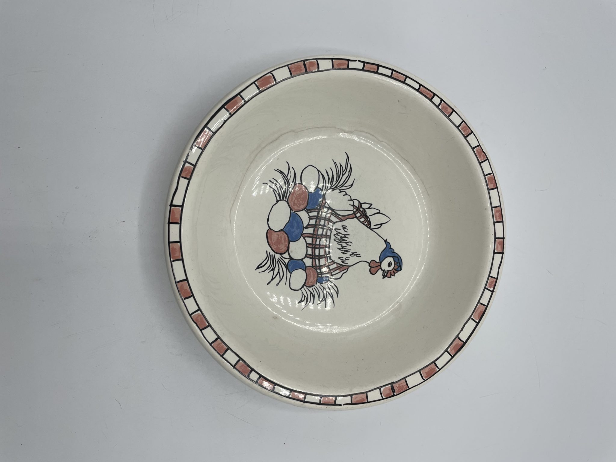 Pichet barbotine Salins France - Arts de la table