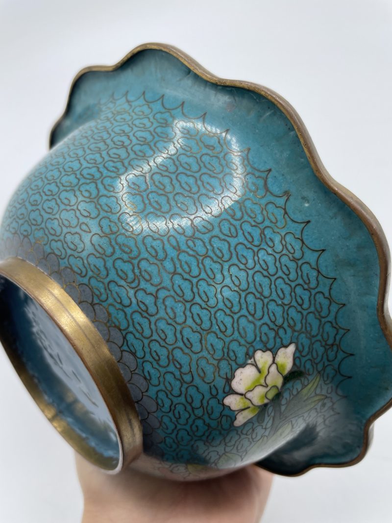 Petit bol émail cloisonné asiatique – Image 7
