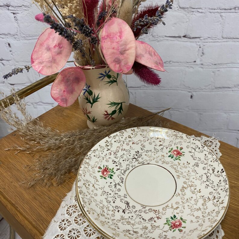 Duo soucoupes vintage Villeroy & Boch Metlack