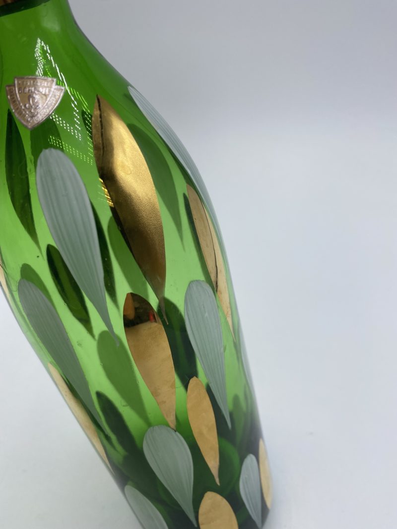 Service alcool bouteille et verre cristal Bohème – Image 6