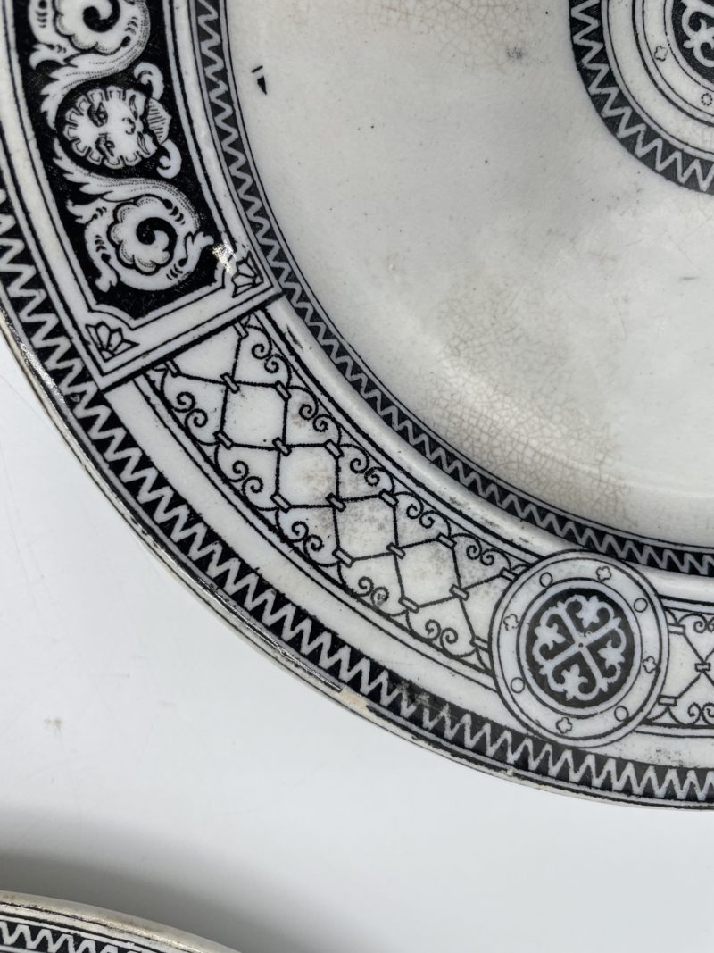 Service 11 assiettes Argos J DEFRIES SONS House Houndstich – Image 10