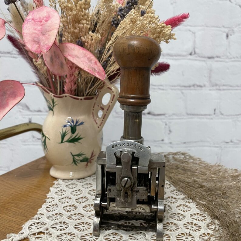 Tampon encreur vintage