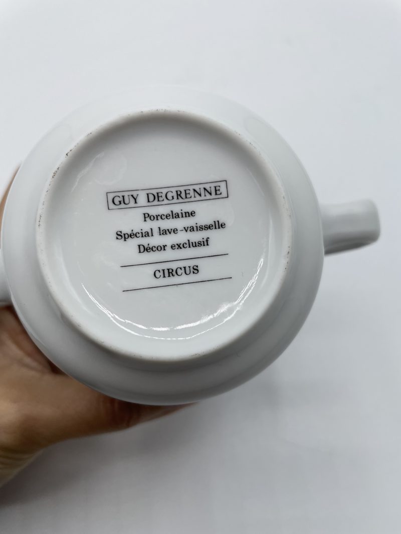 Tasse guy degrenne circus en porcelaine – Image 3