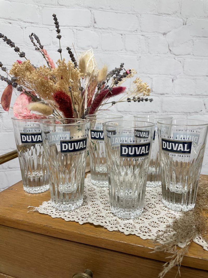 6 verres pastis duval (4)