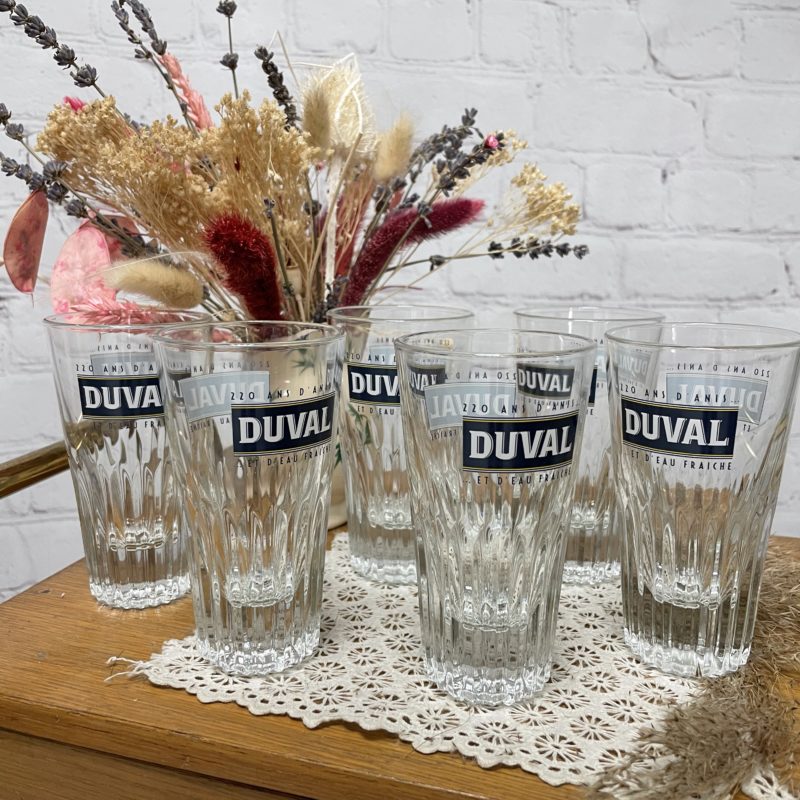 6 verres pastis duval (4)