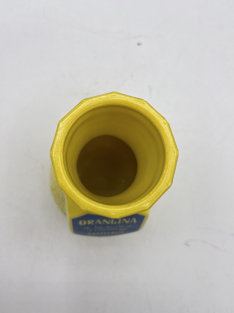 Petite carafe ou pichet Orangina jaune vintage – Image 4
