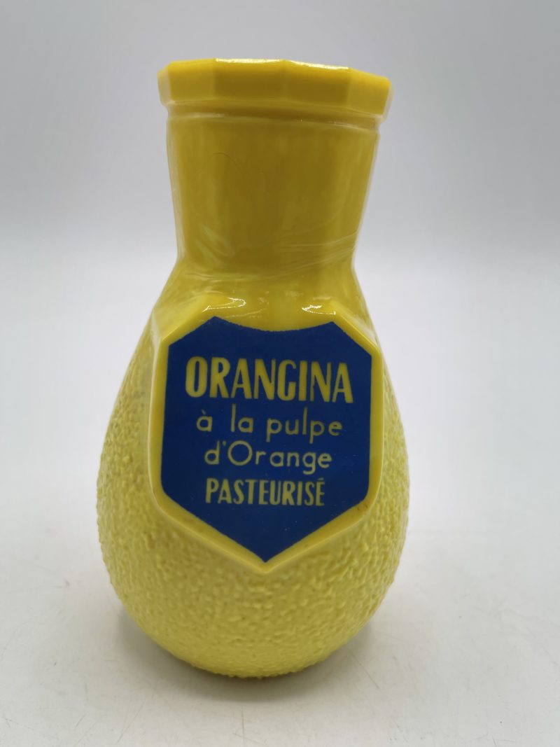 Petite carafe ou pichet Orangina jaune vintage – Image 2