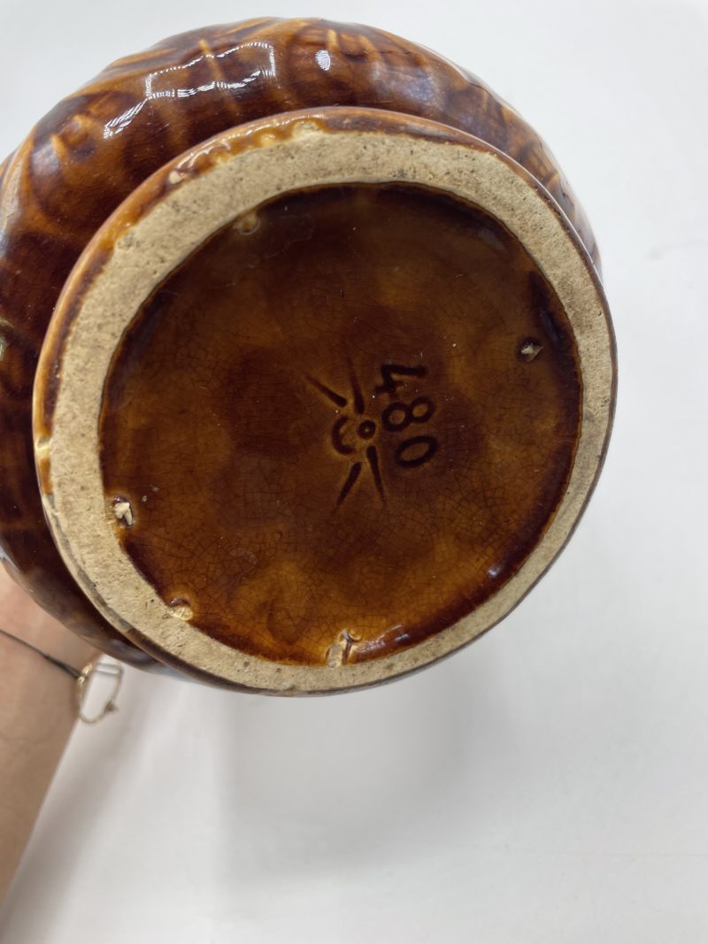 Carafe ou pichet à vin barbotine et céramique Sarreguemines – Image 8