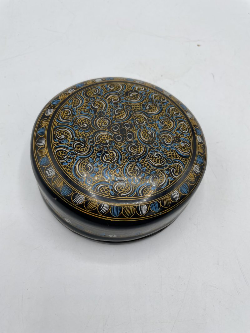 Lot 6 dessous de verre bois verni – Image 4