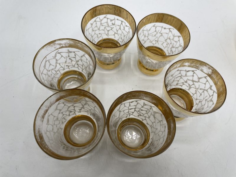 Service alcool carafe verres liqueur verrerie de Monaco – Image 3
