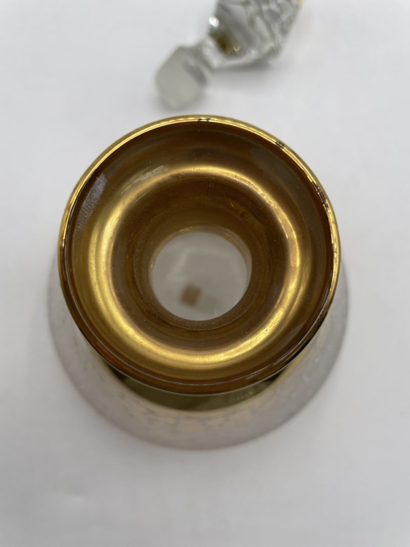 Service alcool carafe verres liqueur verrerie de Monaco – Image 8