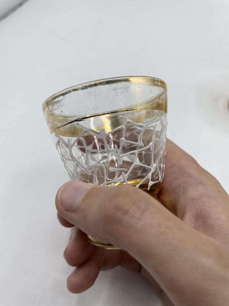 Service alcool carafe verres liqueur verrerie de Monaco – Image 7