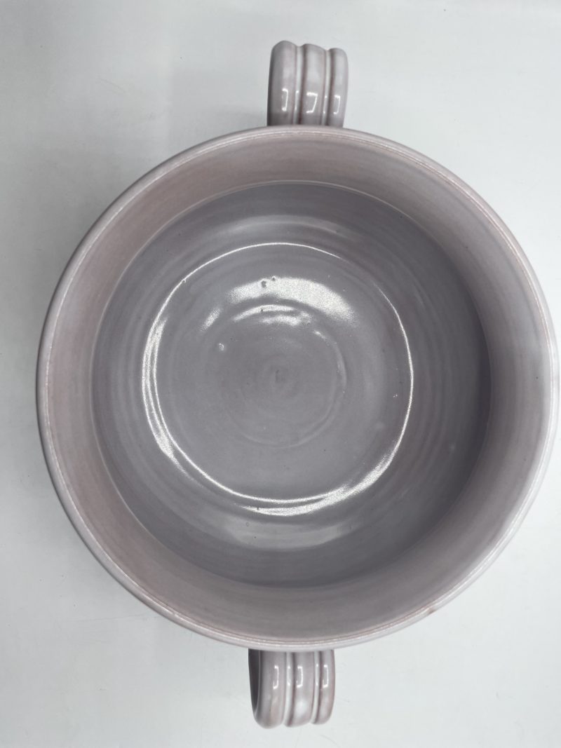 Service vaisselle vintage 4 pièces terre cuite vernissée Le pot de terre – Image 2