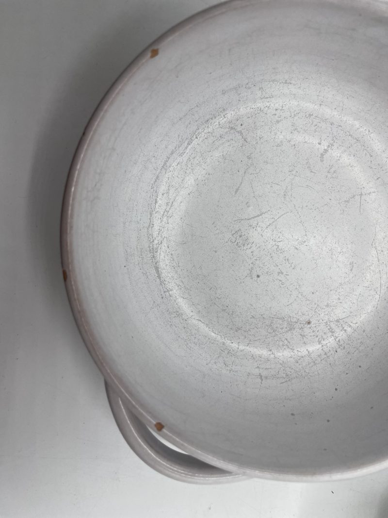 Service vaisselle vintage 4 pièces terre cuite vernissée Le pot de terre – Image 6