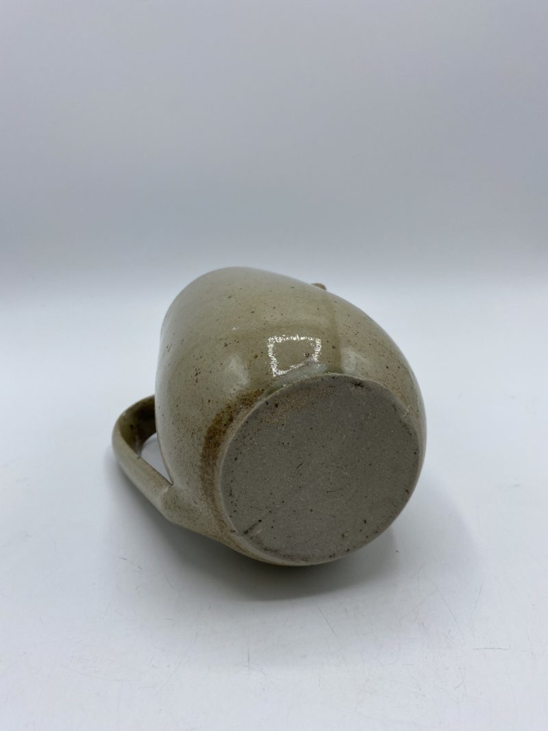 Carafe grès verni beige vintage – Image 3