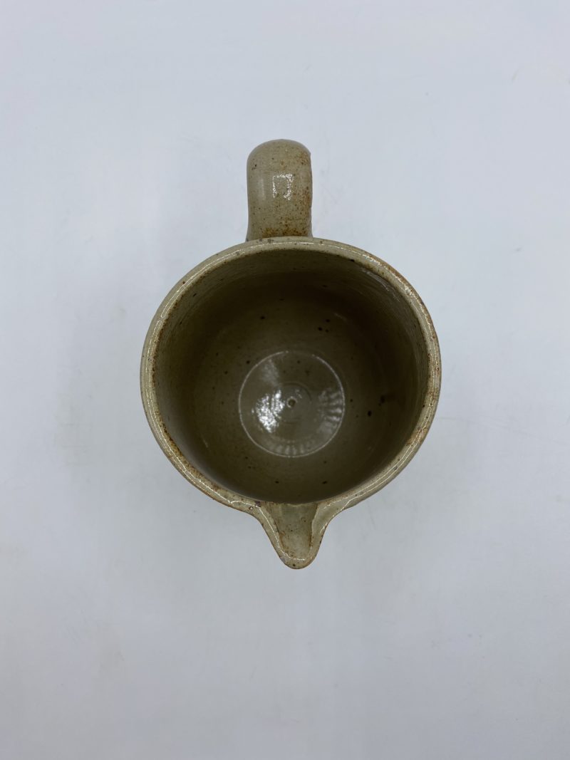 Carafe grès verni beige vintage – Image 2