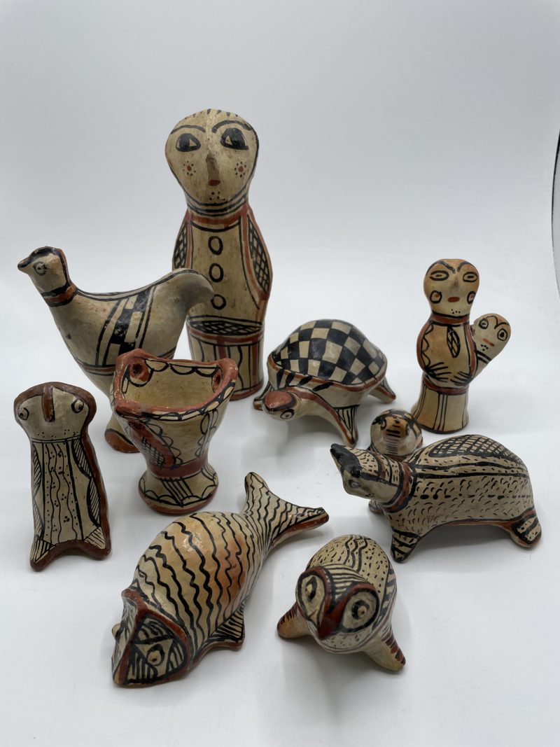 Lot de 10 poteries de Sejnane de Tunisie – Image 9