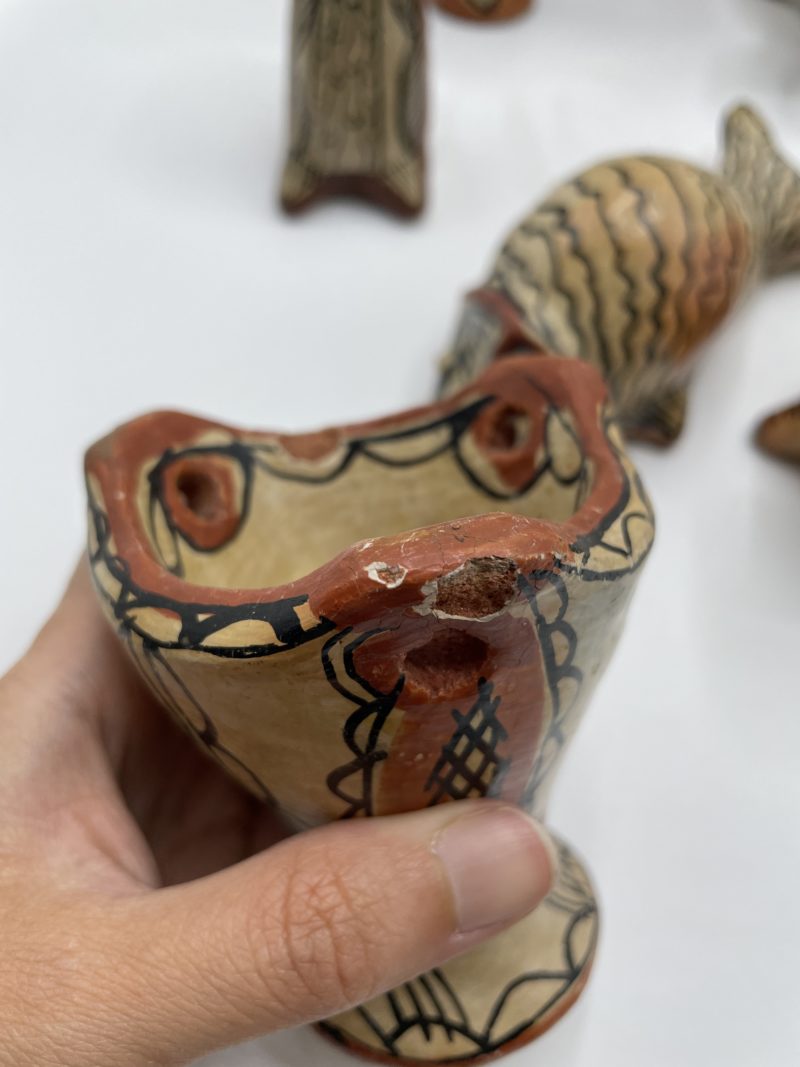 Lot de 10 poteries de Sejnane de Tunisie – Image 12