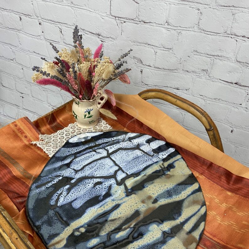 Grand dessous de pat céramique et poterie