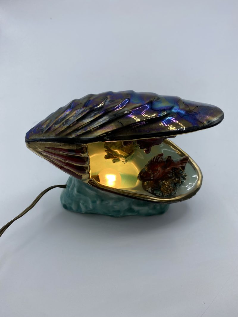 Duo petites lampes coquillages Vallauris – Image 5