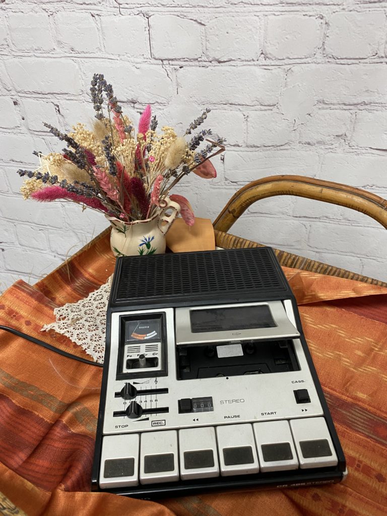 Magnétophone à Bande Grundig TK47 Stéréo Vintage - Sans Bobines - état Fonctionnel
