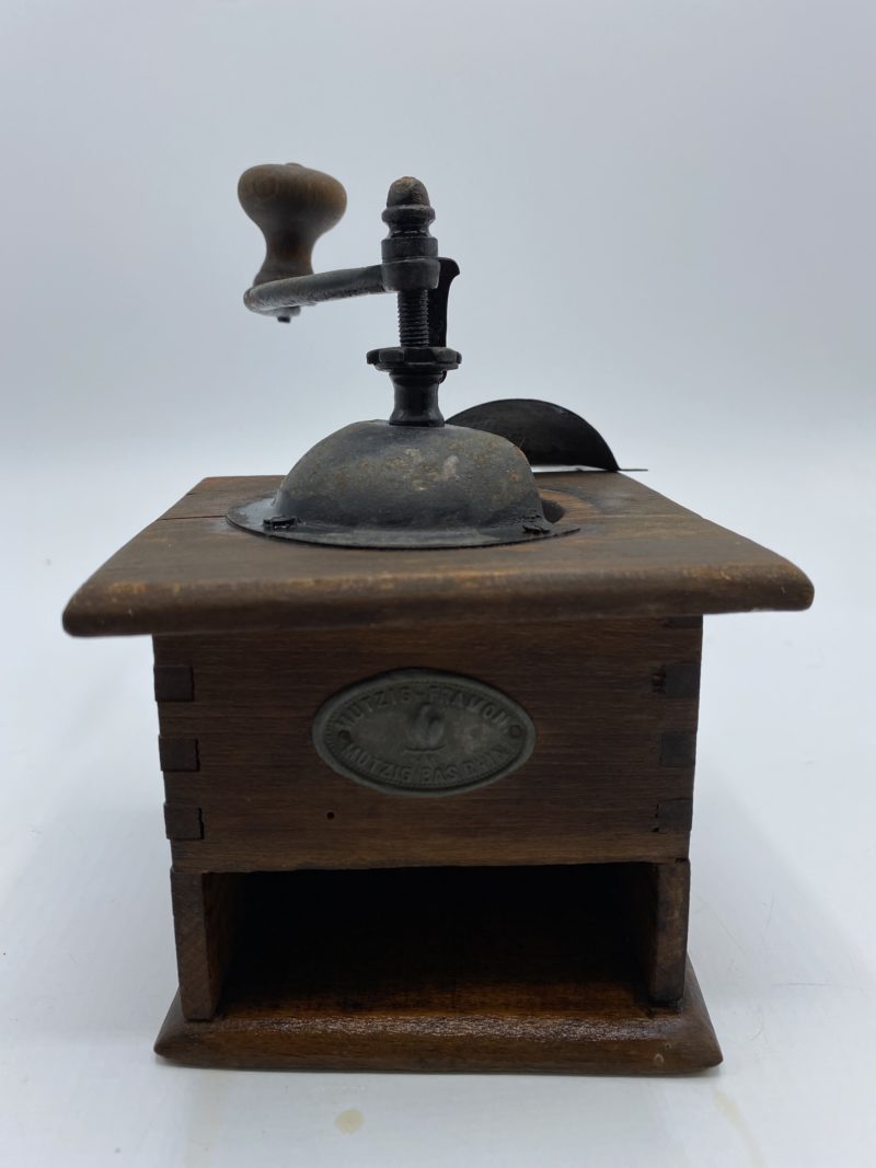 Moulin à café vintage en bois Mutzig Framon – Image 4