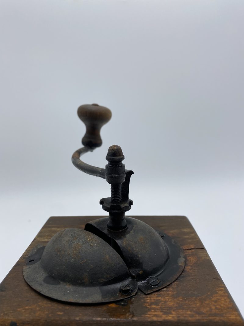 Moulin à café vintage en bois Mutzig Framon – Image 6