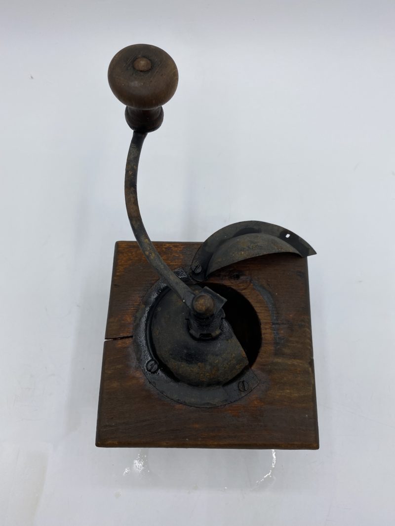 Moulin à café vintage en bois Mutzig Framon – Image 5