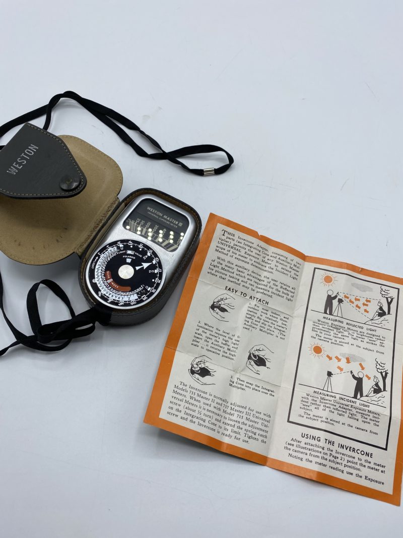 Posemètre vintage Weston Master 3 – Image 6