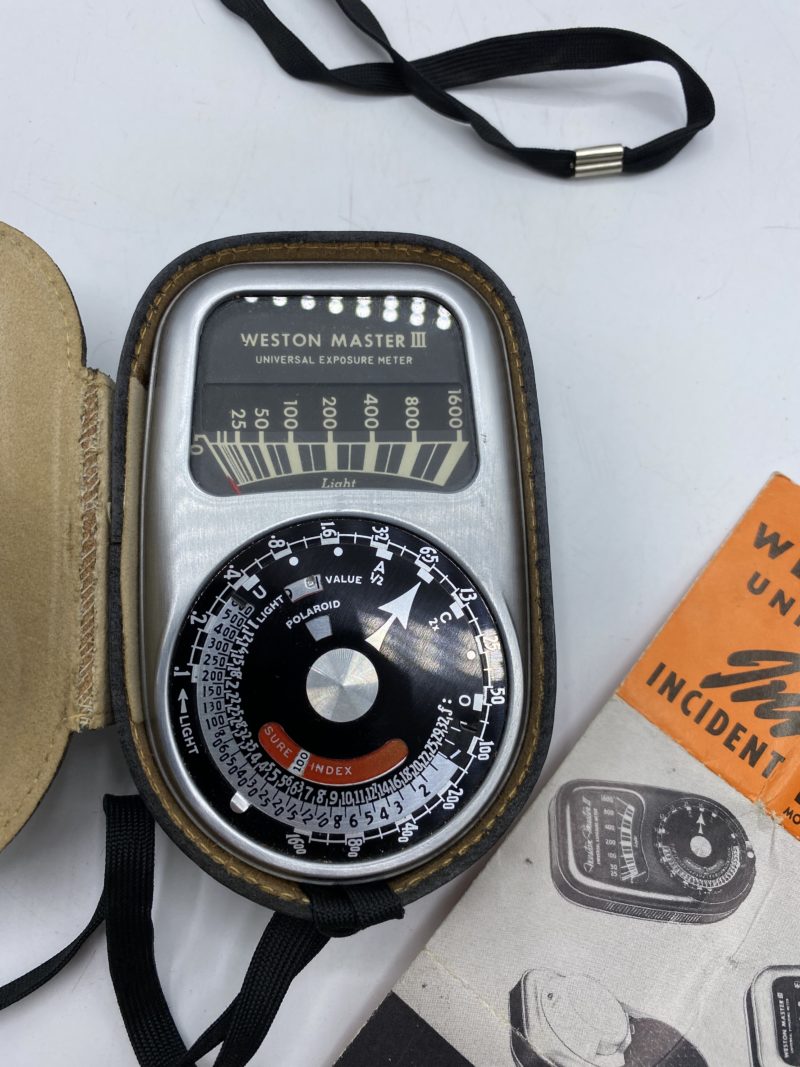Posemètre vintage Weston Master 3 – Image 5