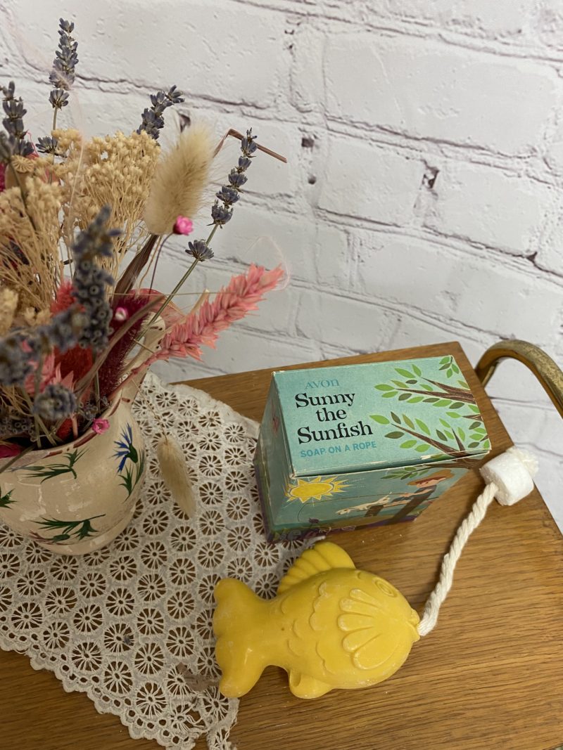 Savon vintage AVON poisson jaune